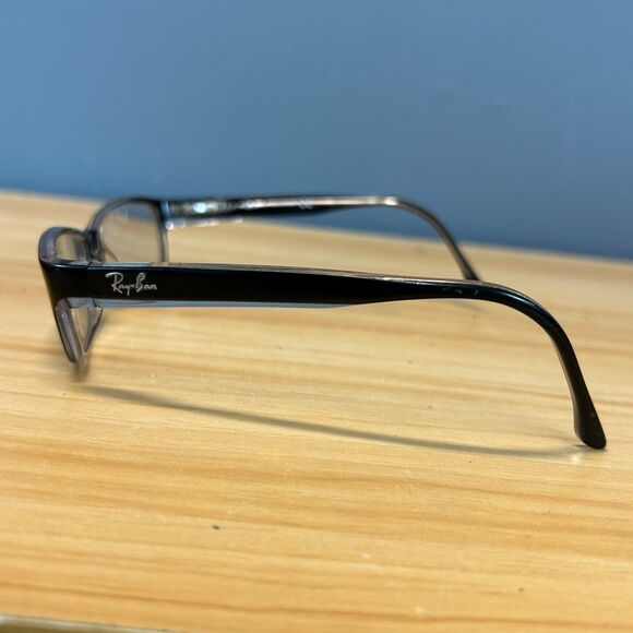Ray-Ban RB 5114 2034 Eyeglasses Black Full Rim Metal Frame Only 54-16 140 - Picture 7 of 10